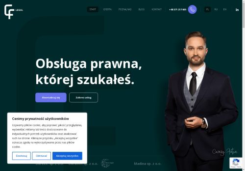 CF Legal Kancelaria Adwokacka Adwokat Cezary Fiołna